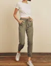 Dress Forum Comfy Cozy Joggers In Lt Olive