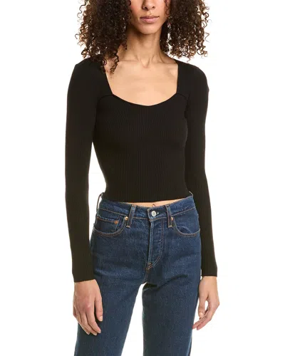 Dress Forum Cropped Top In Black