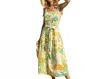 Dress Forum Dance In The Sand Midi Dress In Greenhouse In Multi