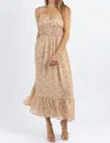 DRESS FORUM FLORAL MAXI DRESS IN BLUEBELL BLUSH