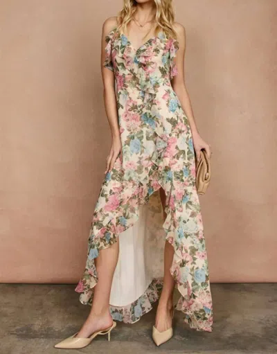 Dress Forum Gilded Ballroom Dress In Ivory In Multi