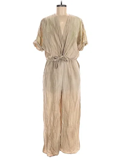 Pre-owned Dress Forum Jumpsuit In Brown