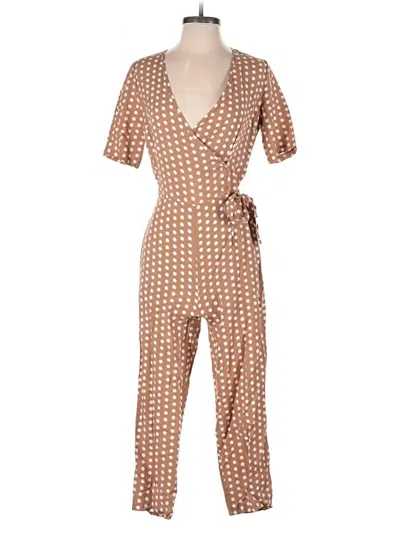 Pre-owned Dress Forum Jumpsuit In Brown