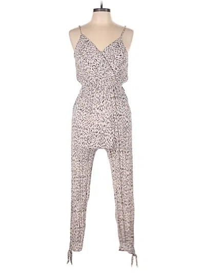 Pre-owned Dress Forum Jumpsuit In Ivory