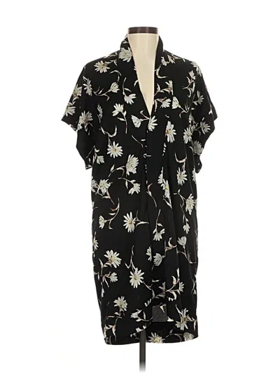 Pre-owned Dress Forum Kimono In Black