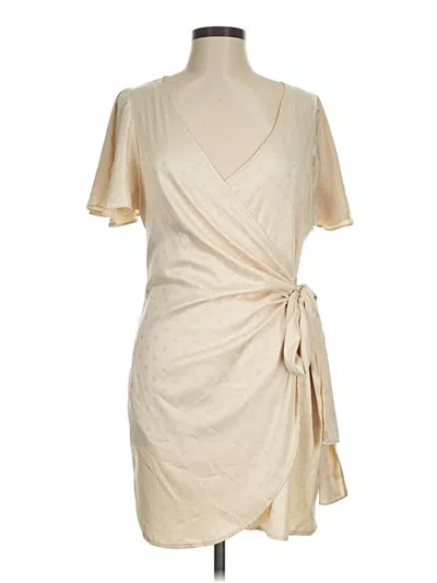 Pre-owned Dress Forum Kimono In White