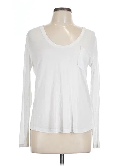 Pre-owned Dress Forum Long Sleeve T-shirt In White