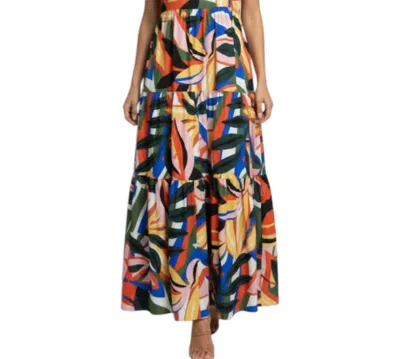 Dress Forum Macaw Maxi Dress In Tropical In Multi