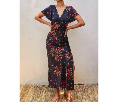 Dress Forum Mon Cheri Maxi Dress In Cherry