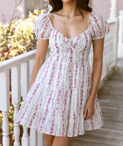 Dress Forum Nicole Mini Dress In White