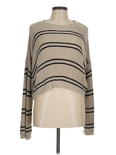 Pre-owned Dress Forum Pullover Sweater In Tan