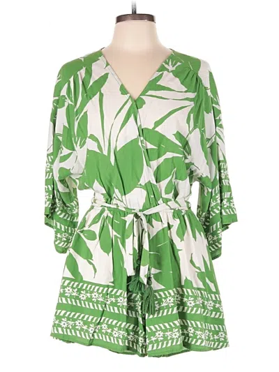 Pre-owned Dress Forum Romper In Green