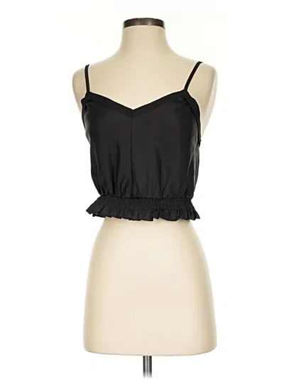 Pre-owned Dress Forum Sleeveless Blouse In Black