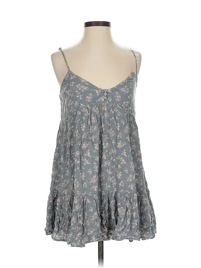 Pre-owned Dress Forum Sleeveless Blouse In Gray