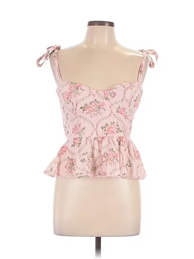Pre-owned Dress Forum Sleeveless Blouse In Pink