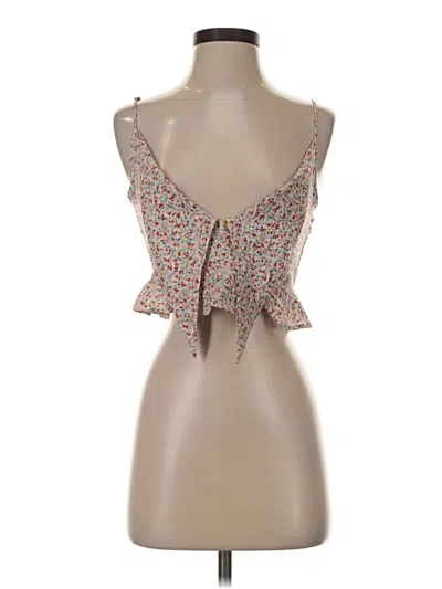 Pre-owned Dress Forum Sleeveless Top In Tan