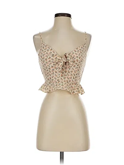 Pre-owned Dress Forum Tank Top In Brown