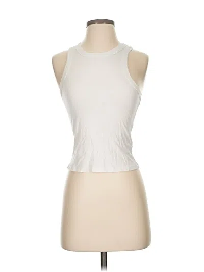 Pre-owned Dress Forum Tank Top In White