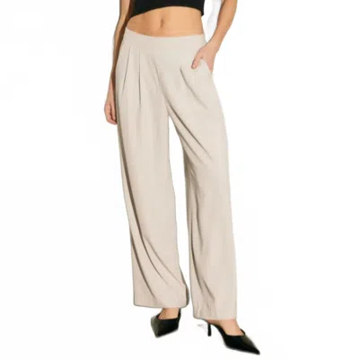 Dress Forum Tegan Travel Pants In Beige In Neutral