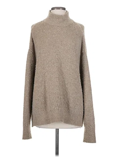 Pre-owned Dress Forum Turtleneck Sweater In Tan