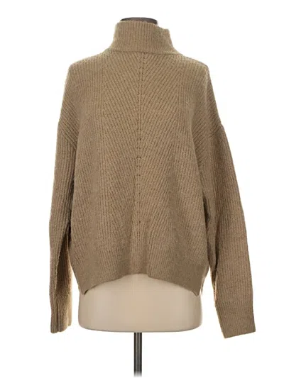 Pre-owned Dress Forum Turtleneck Sweater In Tan