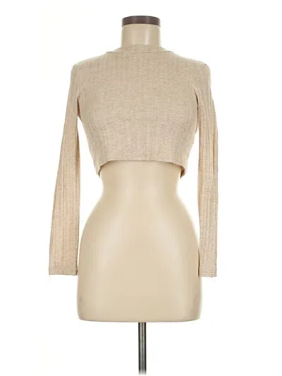Pre-owned Dress Forum Turtleneck Sweater In Tan