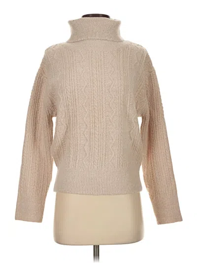 Pre-owned Dress Forum Turtleneck Sweater In Tan