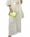 Dress Hall Style Lace Pant In Ivory