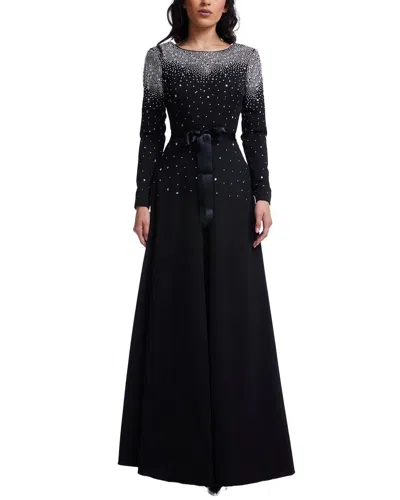 Dress The Population Acacia A-line Dress In Black