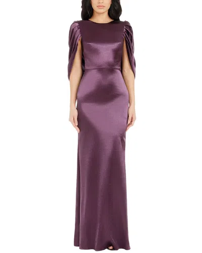 Dress The Population Adina Mermaid Gown In Purple
