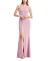 Dress The Population Amy One Shoulder Gown In Lavender
