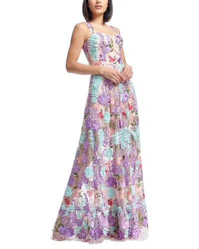 Dress The Population Anabel Maxi Dress In Purple