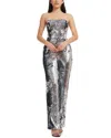 Dress The Population Andy Sequin Strapless Jumpsuit