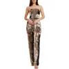 Dress The Population Andy Jumpsuit In Gold