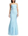 Dress The Population Arielle Mermaid Gown In Blue