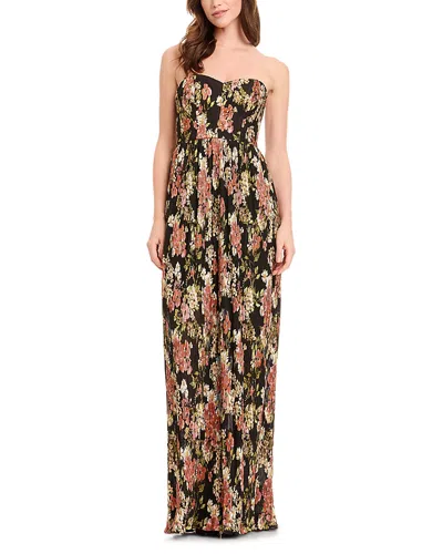 Dress The Population Audrina Strapless Dress In Multi