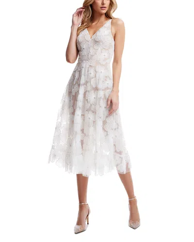 DRESS THE POPULATION DRESS THE POPULATION BLAIR EMBROIDERED DRESS