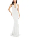 Dress The Population Camden Mermaid Hem Evening Gown In White