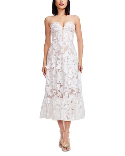 Dress The Population Carina Dress In White