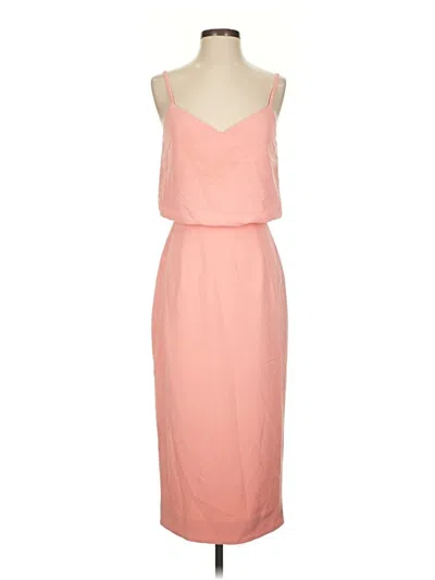 Pre-owned Dress The Population Casual Dress In Pink