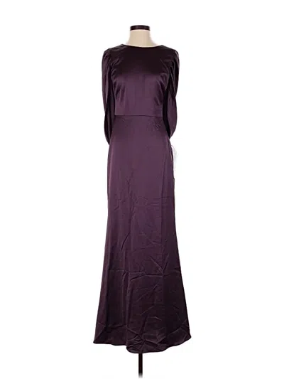 Pre-owned Dress The Population Casual Dress In Purple