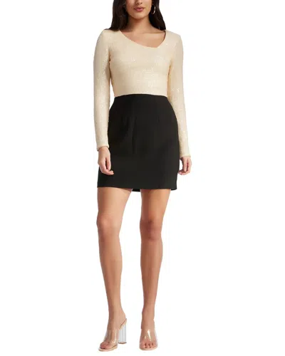 Dress The Population Chante Mini Dress In White