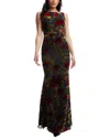 Dress The Population Cherilyn Mermaid Gown In Black