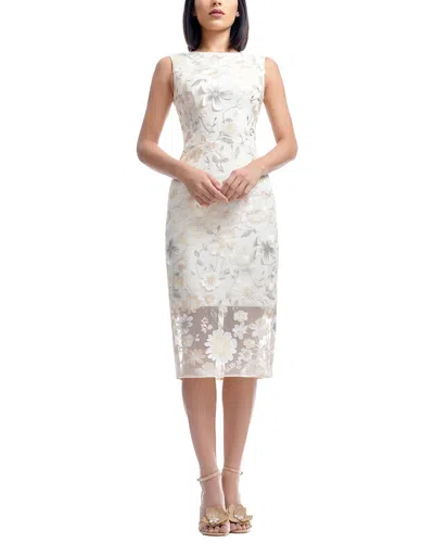 Dress The Population Claudette Midi Dress In White