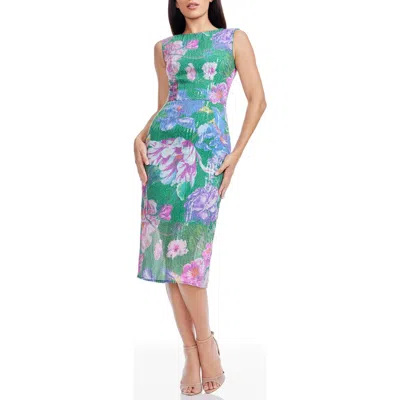 Dress The Population Claudette Sequin Floral Cocktail Dress
