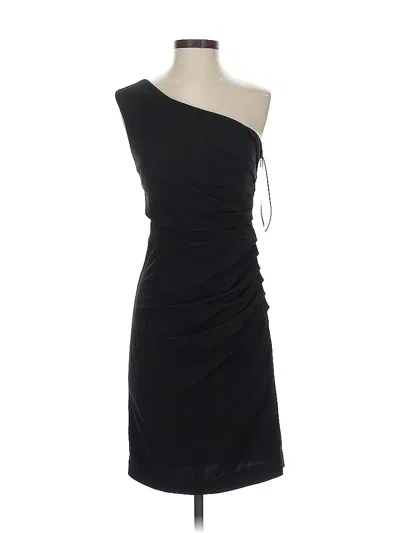 Pre-owned Dress The Population Cocktail Dress In Black