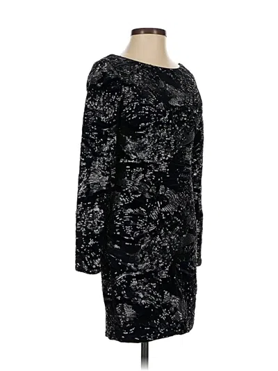 Pre-owned Dress The Population Cocktail Dress In Black