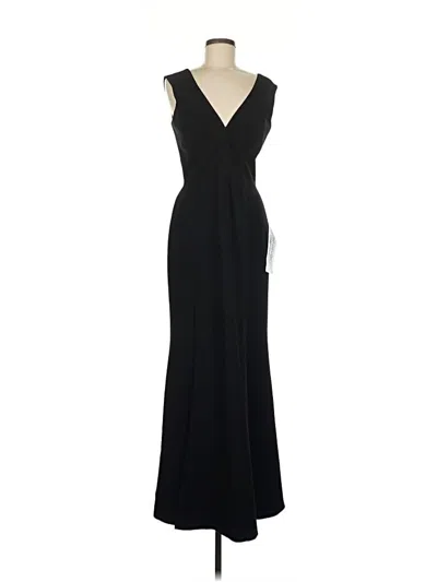 Pre-owned Dress The Population Cocktail Dress In Black