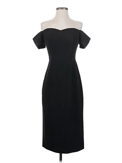 Pre-owned Dress The Population Cocktail Dress In Black