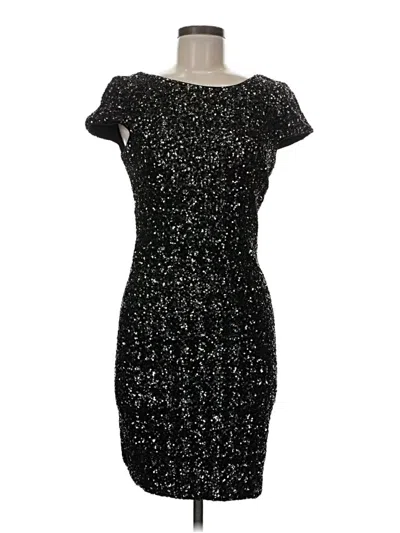 Pre-owned Dress The Population Cocktail Dress In Black